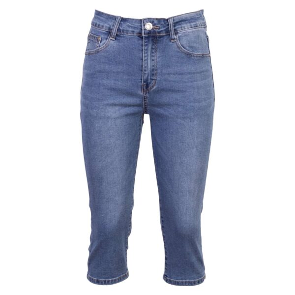 Køb BS Jeans - Capri dame knickers - Blå - Str. 36 online billigt tilbud rabat tøj