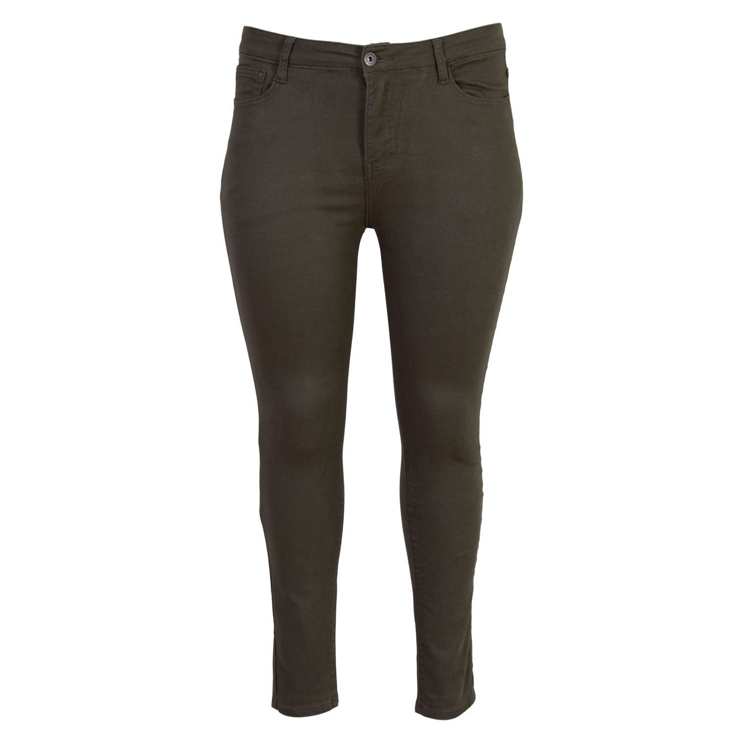 Køb BS Jeans - Plus size dame jeans - Army - Str. 42 online billigt tilbud rabat tøj