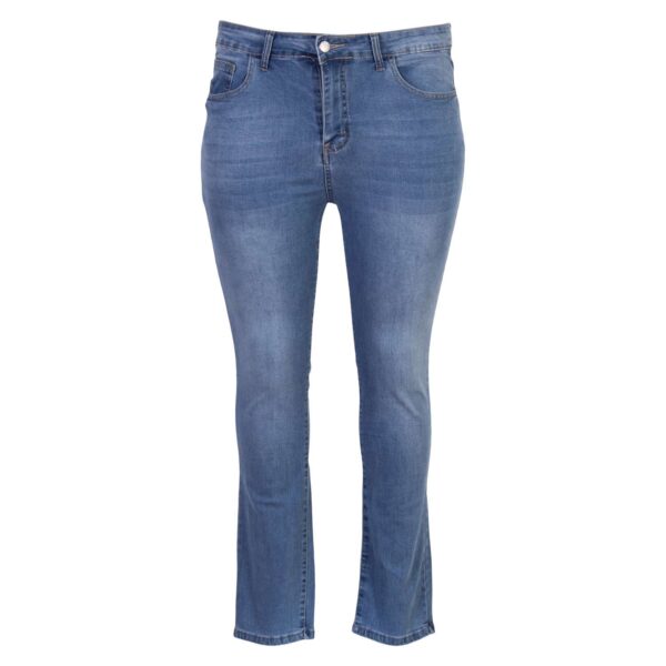 Køb BS Jeans - Plus size dame jeans - Blå - Str. 52 online billigt tilbud rabat tøj