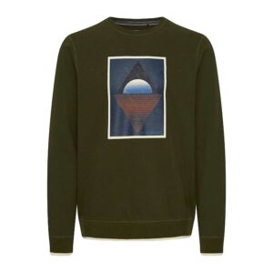 Køb Blend - Herre sweatshirt - Army - Str. L online billigt tilbud rabat tøj