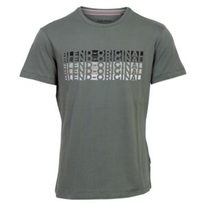 Køb Blend - Herre t-shirt - Grøn - Str. M online billigt tilbud rabat tøj