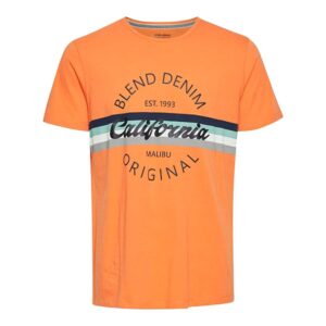 Køb Blend - Herre t-shirt - Orange - Str. L online billigt tilbud rabat tøj