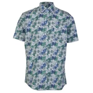 Køb Carnét - Haleiwa herre skjorte - Grøn - Str. L online billigt tilbud rabat tøj