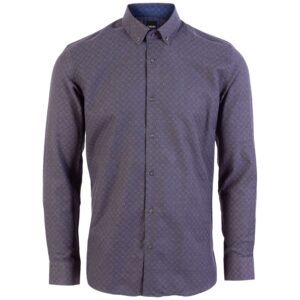 Køb Carnét - Krep-8070 herre skjorte slim fit - Grå - Str. S online billigt tilbud rabat tøj
