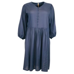 Køb Cassiopeia - Dame plus size kjole - Navy - Str. 46/48 online billigt tilbud rabat tøj