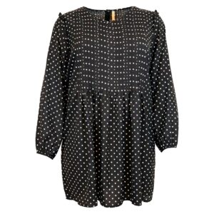 Køb Cassiopeia - Dame plus size tunika - Sort - Str. 50/52 online billigt tilbud rabat tøj
