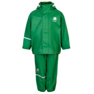 Køb CeLaVi - Basic børne regntøj - Grøn - Str. 120 online billigt tilbud rabat tøj