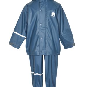 Køb CeLaVi - Basic børne regntøj - Petroleumsblå - Str. 110 online billigt tilbud rabat tøj