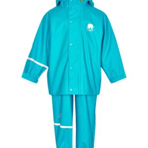 Køb CeLaVi - Basic børne regntøj - Turkis - Str. 70 online billigt tilbud rabat tøj