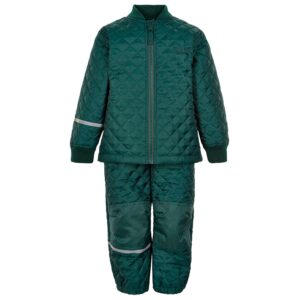 Køb CeLaVi - Børne termosæt - Mørkegrøn - Str. 122 online billigt tilbud rabat tøj