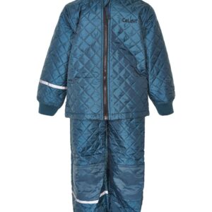 Køb CeLaVi - Børne termosæt - Petroleumsblå - Str. 128 online billigt tilbud rabat tøj