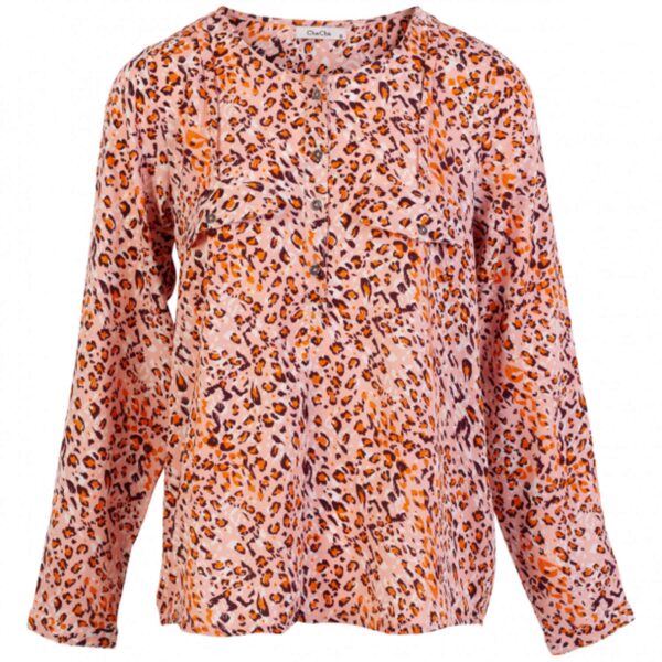 Køb ChaCha - Dame bluse - Multi - Str. 2XL online billigt tilbud rabat tøj