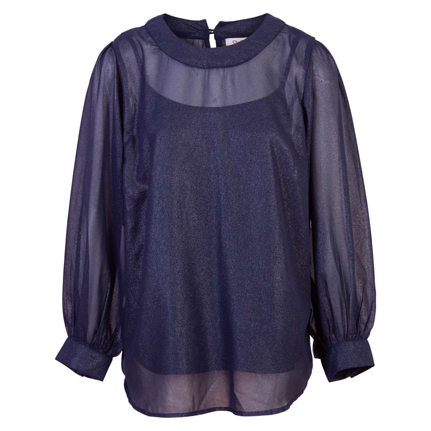 Køb ChaCha - Dame bluse - Navy - Str. L online billigt tilbud rabat tøj