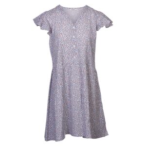 Køb ChaCha - Dame kjole m. knapper - Blå - Str. M online billigt tilbud rabat tøj