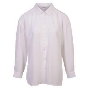 Køb ChaCha - Dame skjorte m. krave - Hvid - Str. S online billigt tilbud rabat tøj