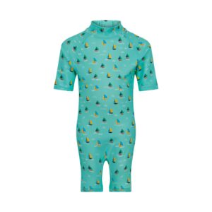 Køb Color Kids - Baby badedragt UV 50+ beskyttelse - Turkis - Str. 74 online billigt tilbud rabat tøj