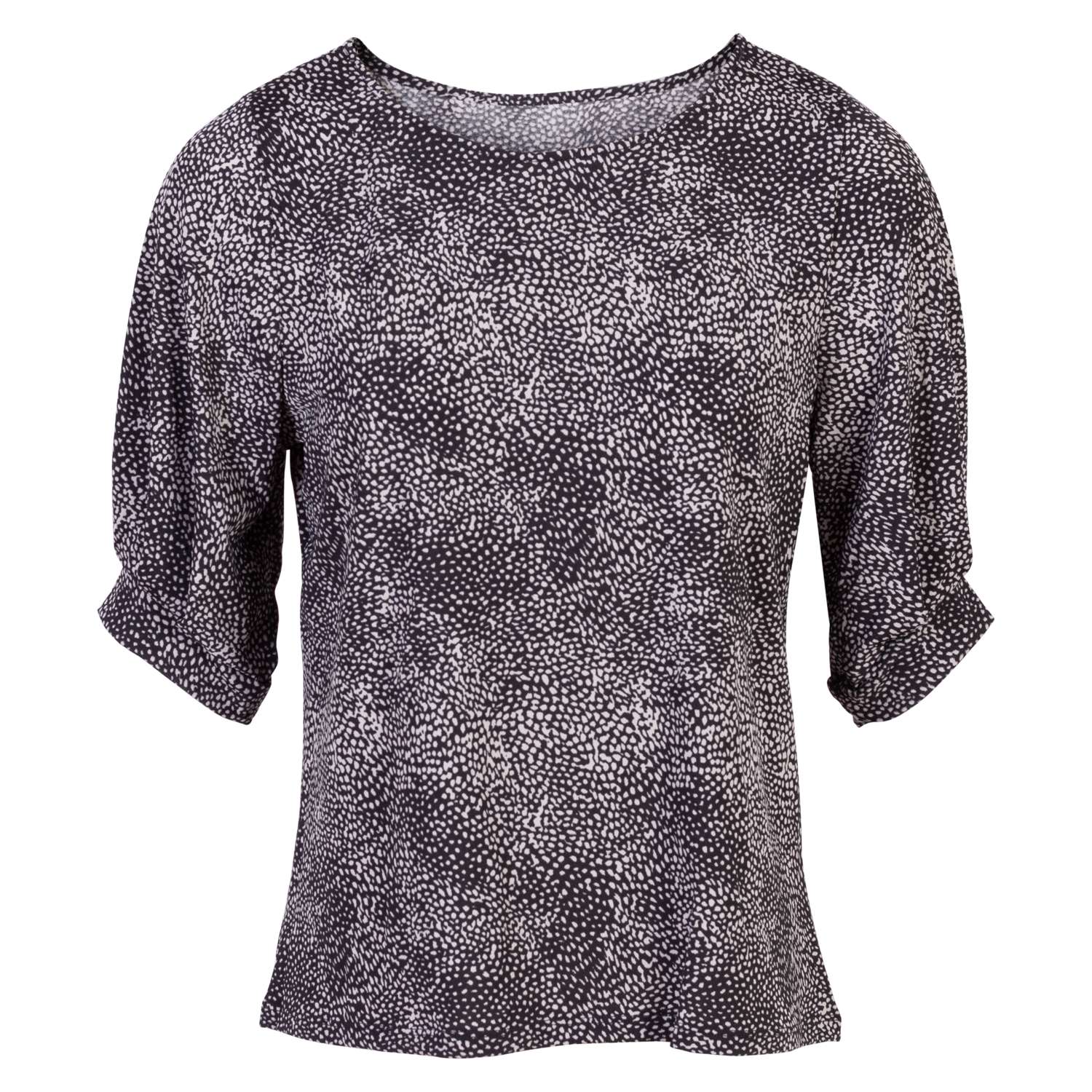 Køb Crossbow - Dame bluse - Sort/prikker - Str. M online billigt tilbud rabat tøj