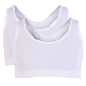 Køb Crossbow - Pige seamless top 2-pak - Hvid - Str. 150/160 online billigt tilbud rabat tøj