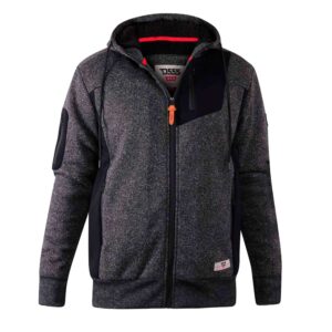 Køb D5555 - Plus size herre fleecetrøje - Mørkegrå - Str. 2XL online billigt tilbud rabat tøj