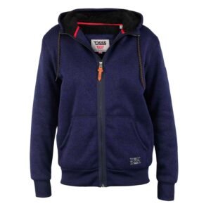 Køb D5555 - Plus size herre fleecetrøje - Navy - Str. 2XL online billigt tilbud rabat tøj