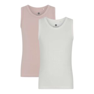 Køb En Fant - Pige undertrøje af øko. bomuld 2-pak - Lyserød - Str. 98/104 online billigt tilbud rabat tøj
