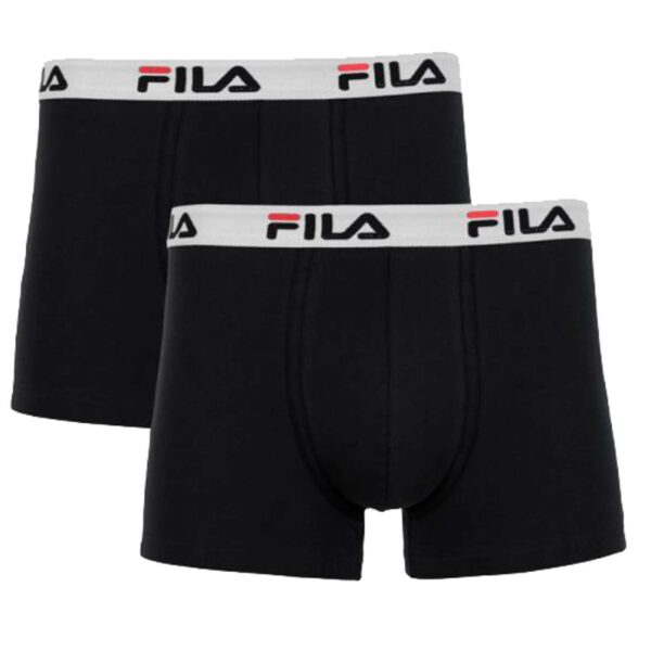 Køb Fila - Herre boxershorts 2-pak - Sort - Str. S online billigt tilbud rabat tøj
