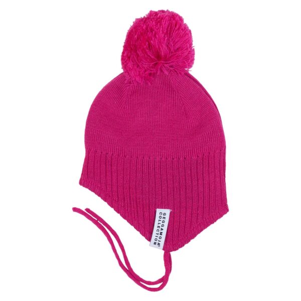 Køb Geggamoja - Børne hue m. uld - Pink - Str. 50/68 online billigt tilbud rabat tøj