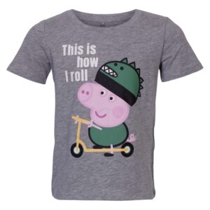 Køb Guppy - T-shirt m. Gustav gris - Grå - Str. 116 online billigt tilbud rabat tøj