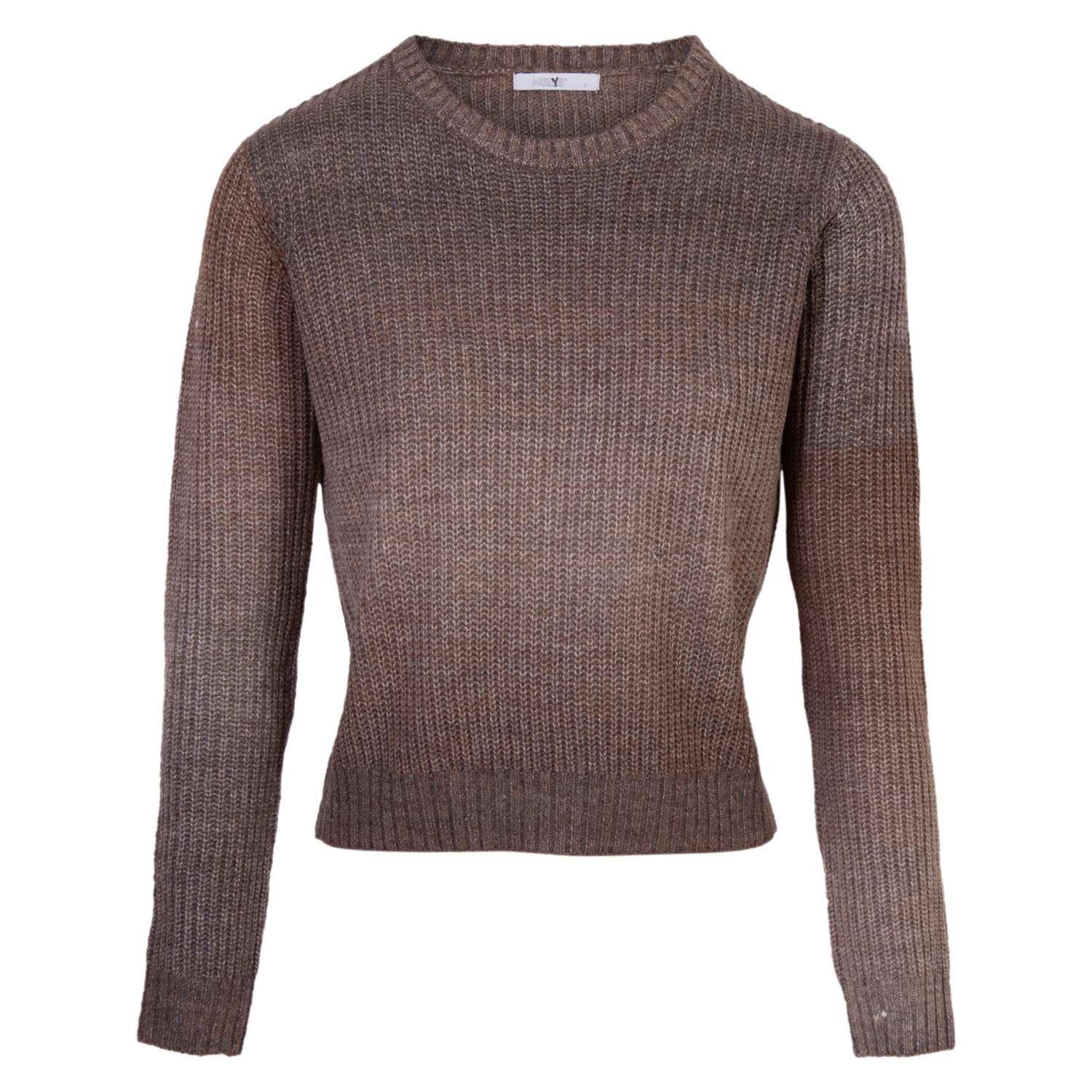 Køb Hailys - Emely dame striktrøje - Brun - Str. L online billigt tilbud rabat tøj
