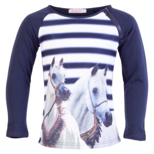Køb Happy Star - Pige bluse - Navy - Str. 92 online billigt tilbud rabat tøj