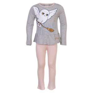 Køb Harry Potter - Børne natsæt - Grå - Str. 104 online billigt tilbud rabat tøj