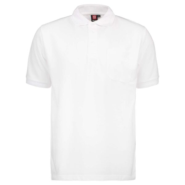 Køb Herre polo - Hvid - Str. 4XL online billigt tilbud rabat tøj