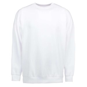 Køb Herre sweatshirt - Hvid - Str. 2XL online billigt tilbud rabat tøj