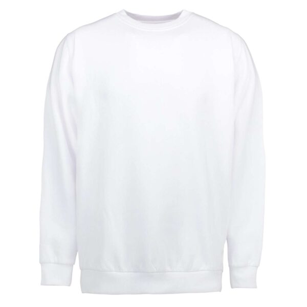 Køb Herre sweatshirt - Hvid - Str. 5XL online billigt tilbud rabat tøj