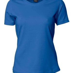 Køb ID - Dame T-shirt - Azurblå - Str. 2XL online billigt tilbud rabat tøj