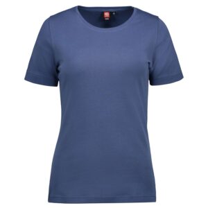 Køb ID - Dame T-shirt - Indigo - Str. L online billigt tilbud rabat tøj