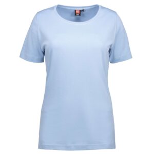 Køb ID - Dame T-shirt - Lyseblå - Str. 3XL online billigt tilbud rabat tøj