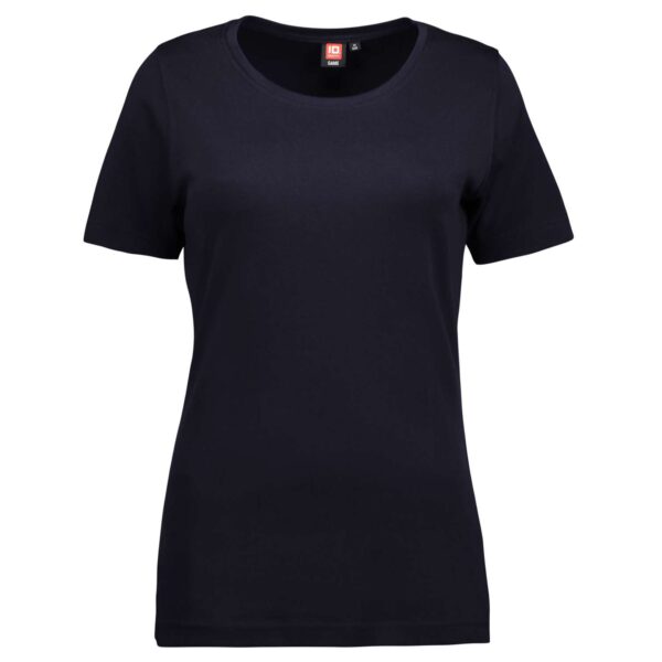 Køb ID - Dame T-shirt - Navy - Str. M online billigt tilbud rabat tøj