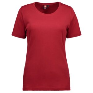 Køb ID - Dame T-shirt - Rød - Str. 2XL online billigt tilbud rabat tøj
