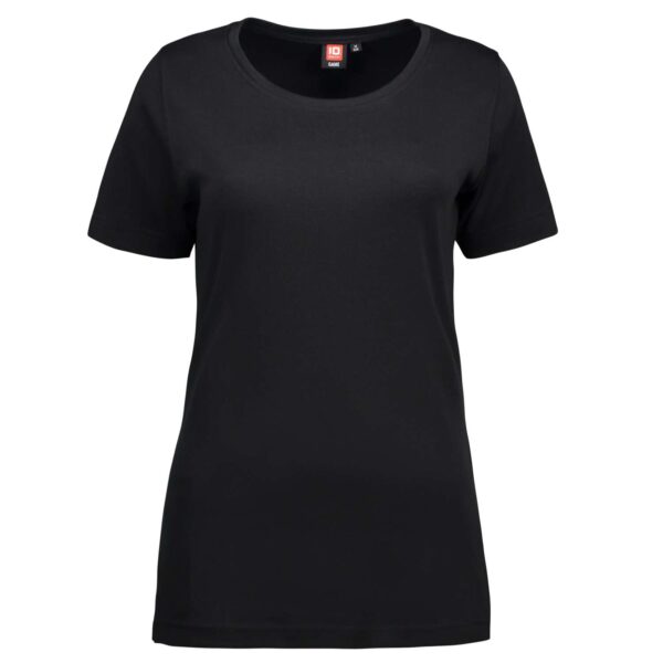 Køb ID - Dame T-shirt - Sort - Str. 2XL online billigt tilbud rabat tøj