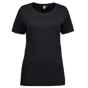 Køb ID - Dame T-shirt - Sort - Str. L online billigt tilbud rabat tøj