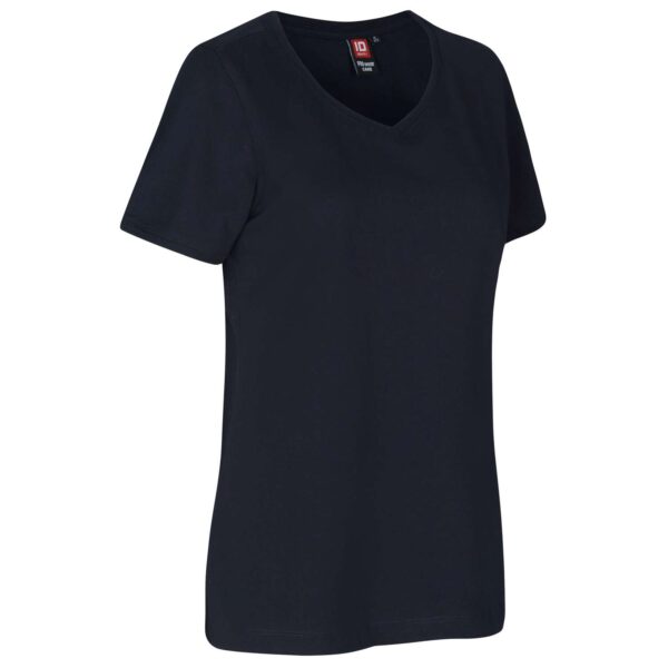 Køb ID - Dame V-hals t-shirt - Navy - Str. M online billigt tilbud rabat tøj