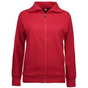 Køb ID - Dame cardigan - Rød - Str. 2XL online billigt tilbud rabat tøj