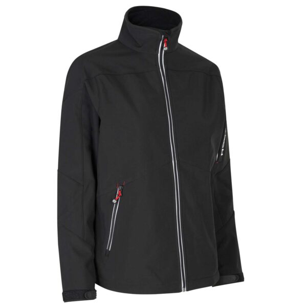 Køb ID - Dame softshell jakke - Sort - Str. L online billigt tilbud rabat tøj