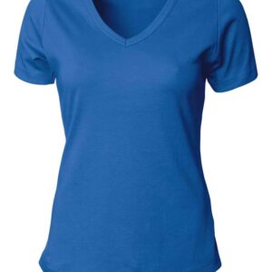 Køb ID - Dame t-shirt - Azurblå - Str. 3XL online billigt tilbud rabat tøj