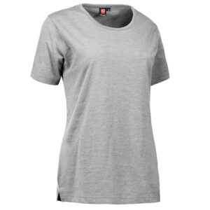Køb ID - Dame t-shirt - Grå - Str. L online billigt tilbud rabat tøj
