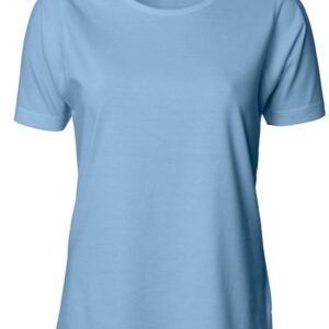 Køb ID - Dame t-shirt - Lyseblå - Str. L online billigt tilbud rabat tøj