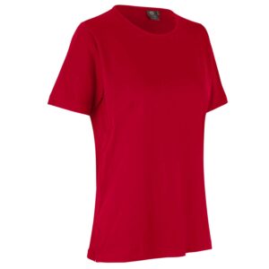 Køb ID - Dame t-shirt - Rød - Str. L online billigt tilbud rabat tøj