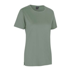 Køb ID - Dame t-shirt - Støvet grøn - Str. 2XL online billigt tilbud rabat tøj