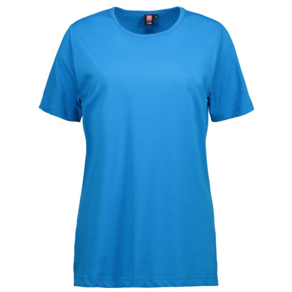 Køb ID - Dame t-shirt - Turkis - Str. M online billigt tilbud rabat tøj